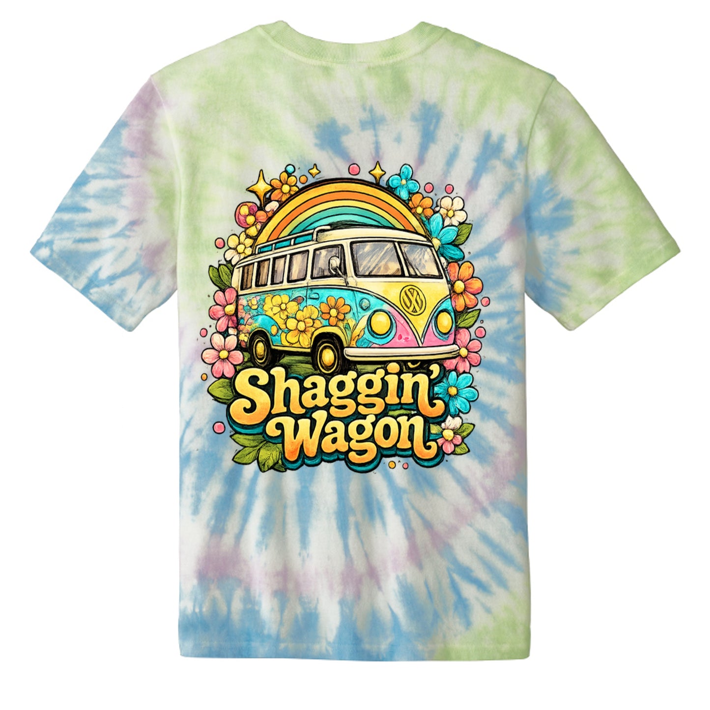 Watercolor Spiral - PC147 - BACK