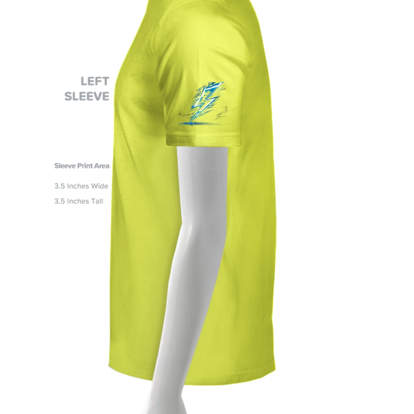 SAFETY GREEN - G500 - SLEEVE_LEFT
