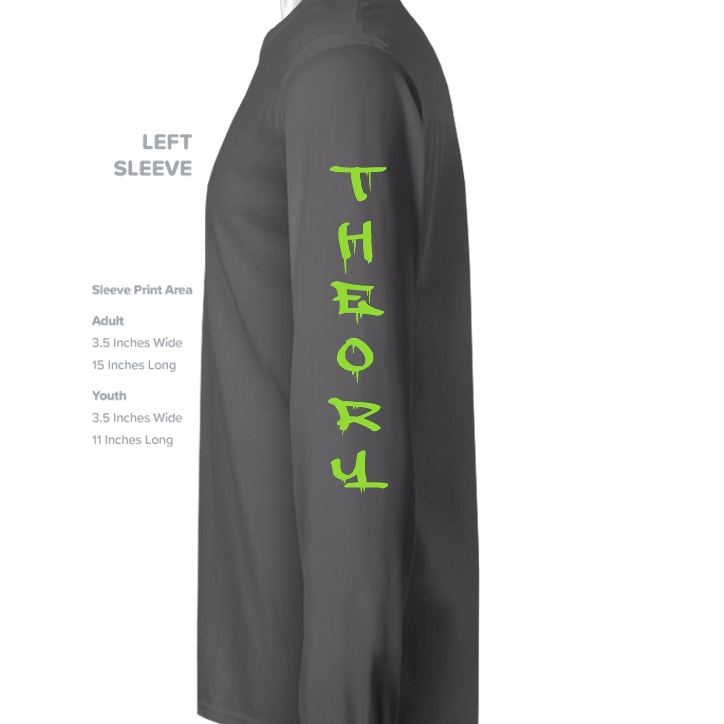 Charcoal Heather - 5186 - SLEEVE_LEFT