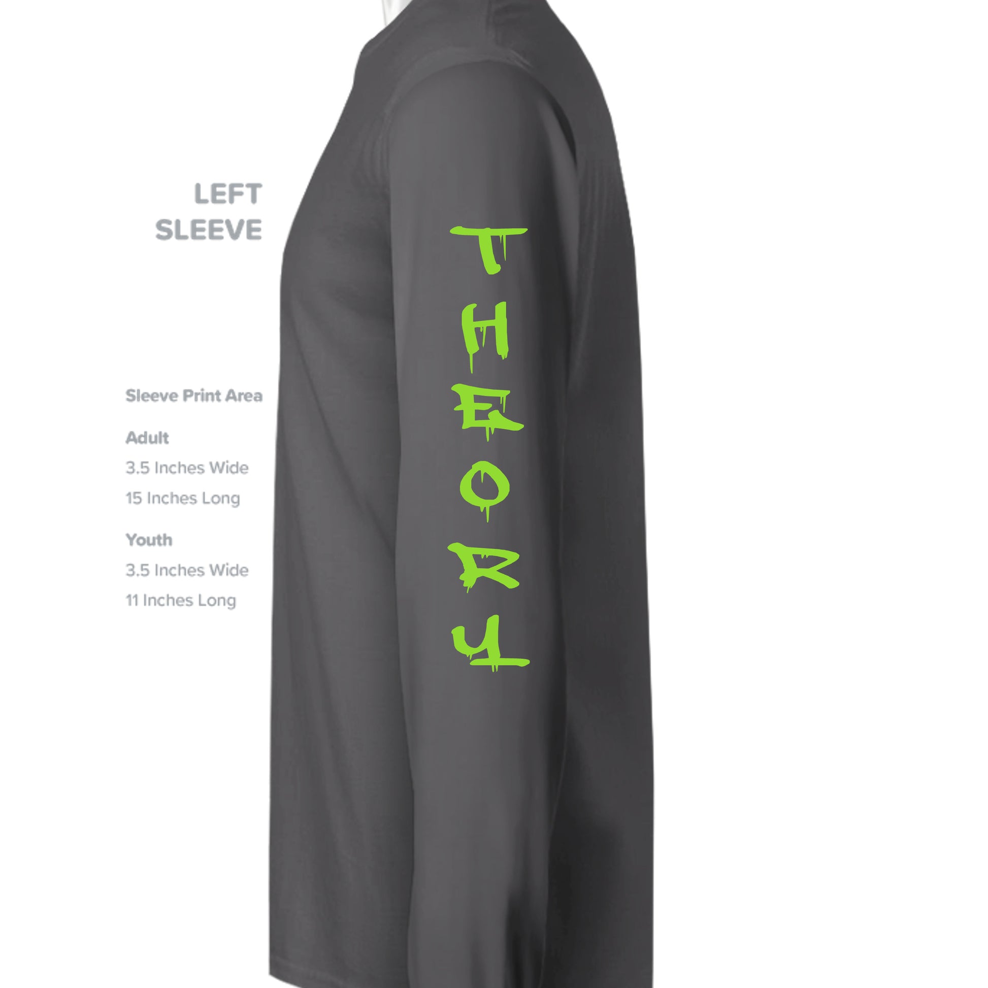 Charcoal Heather - 5186 - SLEEVE_LEFT