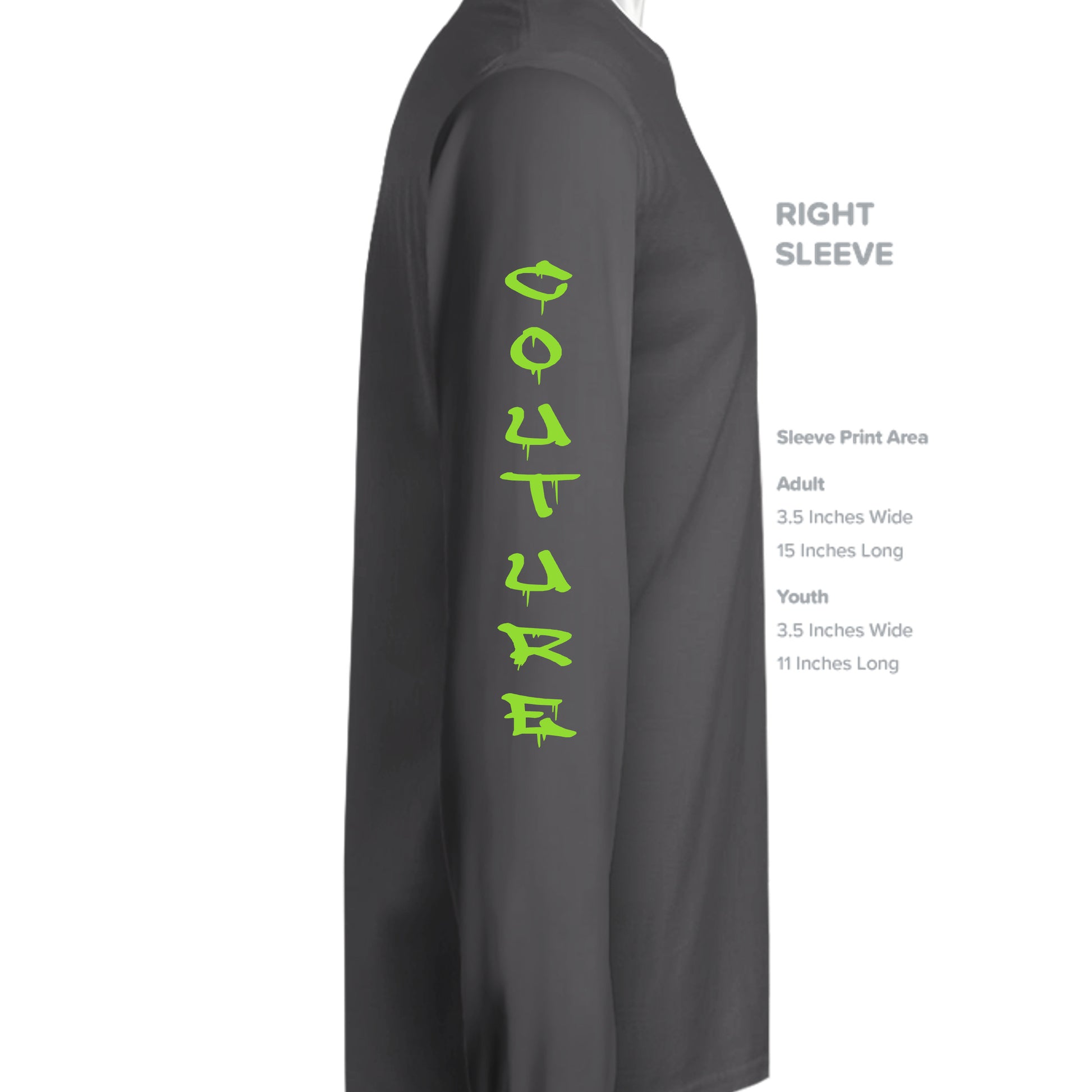 Charcoal Heather - 5186 - SLEEVE_RIGHT