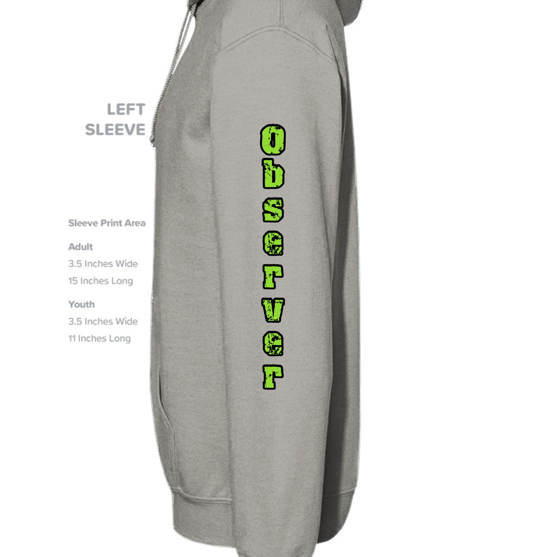 SMOKE/ BLACK - JA8885 - SLEEVE_LEFT