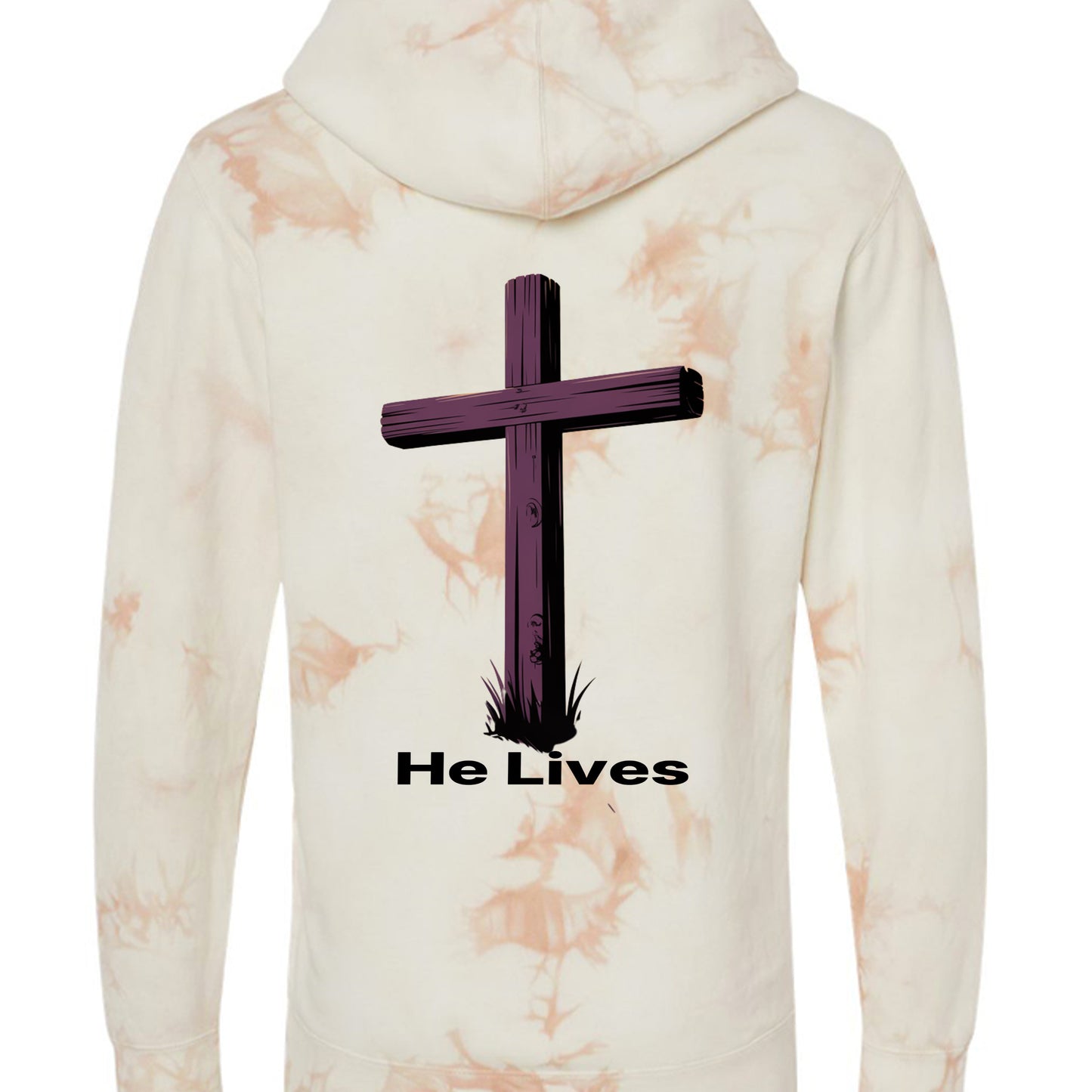 Tie Dye Dusty Pink - PRM4500TD - BACK