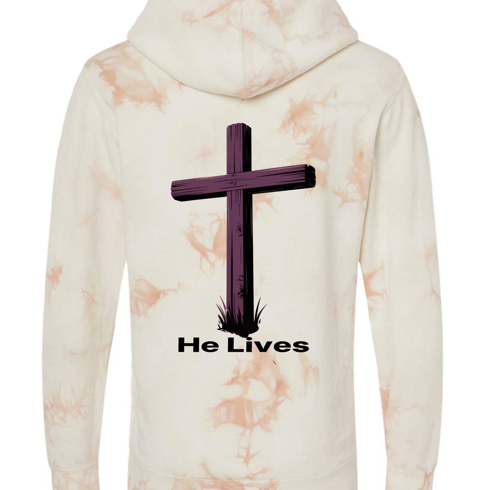 Tie Dye Dusty Pink - PRM4500TD - BACK