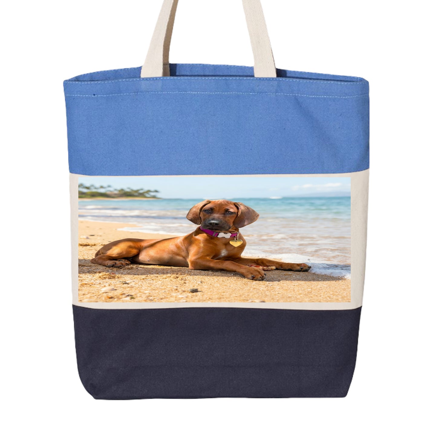 Navy/ Natural/ Carolina Blue - Q125900 - FRONT