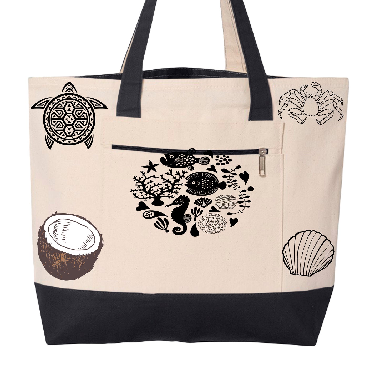 Natural/ Black - Q1300 - FRONT