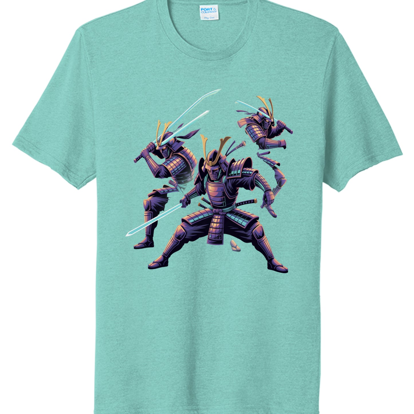 Vivid Teal Heather - PC330 - FRONT