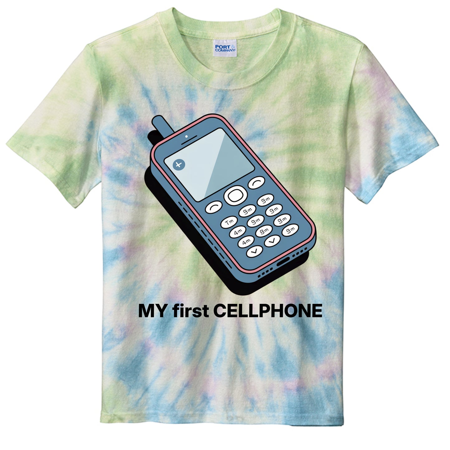 Watercolor Spiral - PC147Y - FRONT