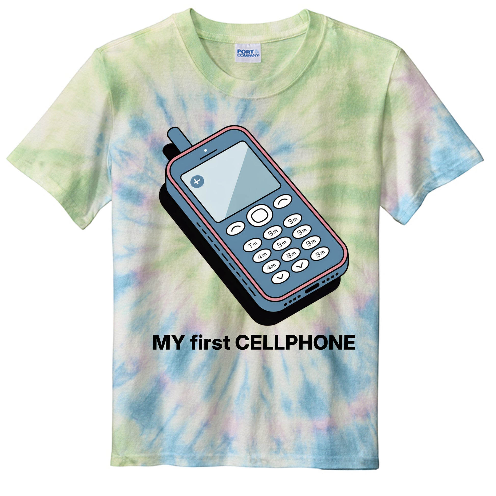 Watercolor Spiral - PC147Y - FRONT