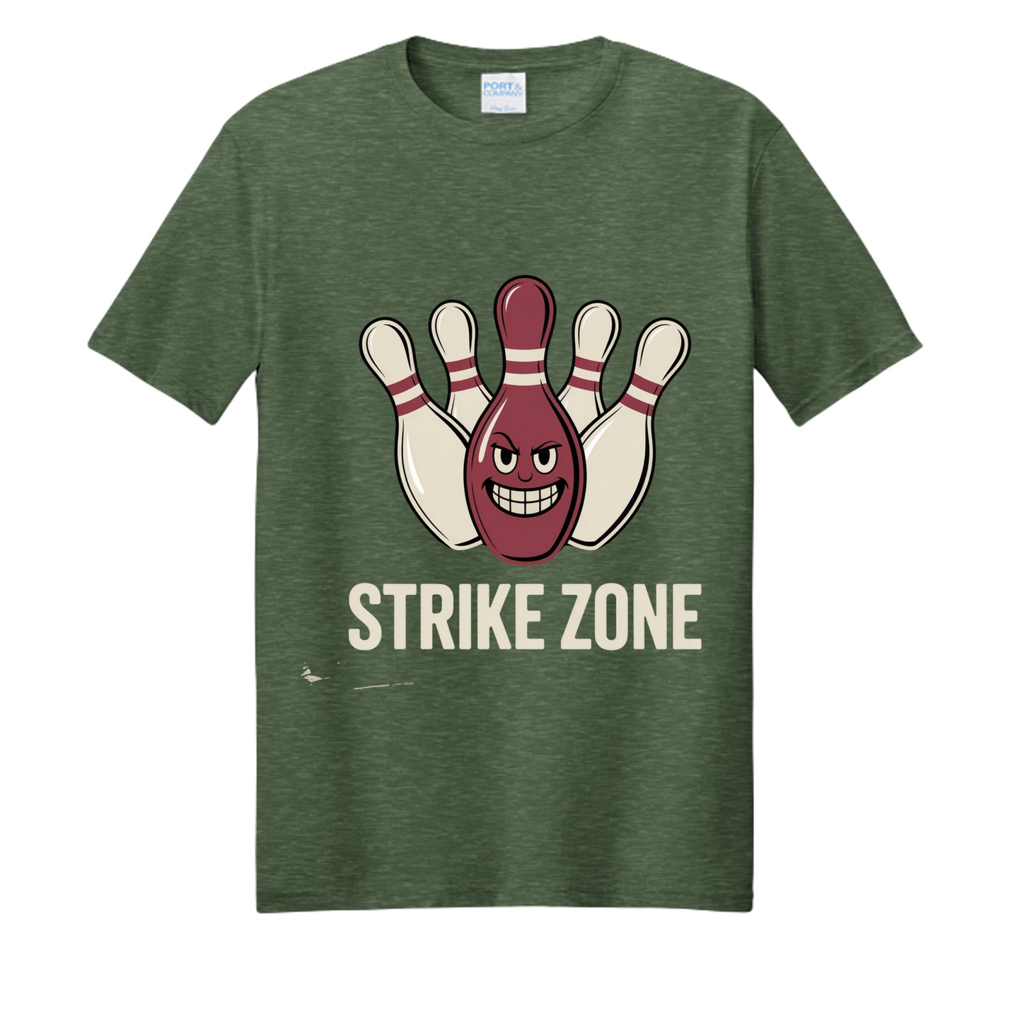 Forest Green Heather - PC455 - FRONT