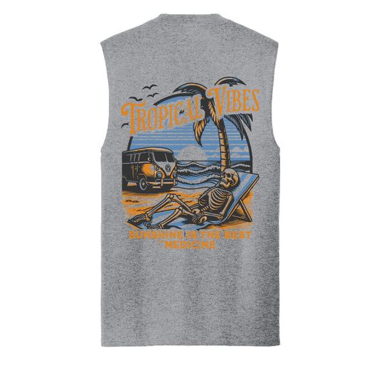 Athletic Heather - PC54SL - BACK