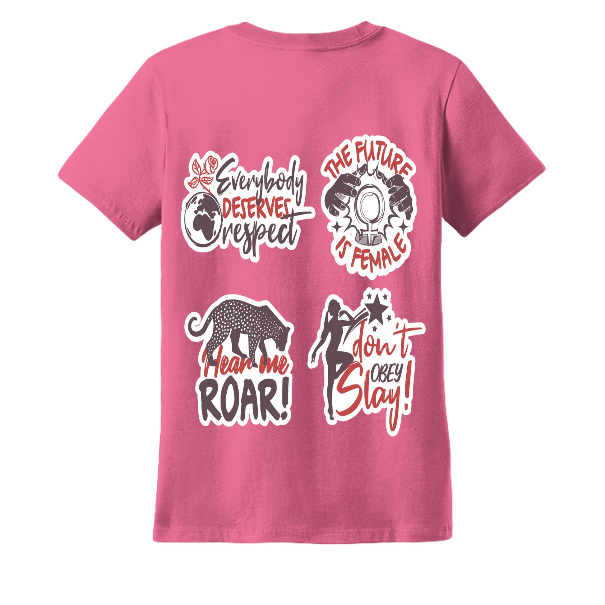 Neon Pink - LPC54 - BACK